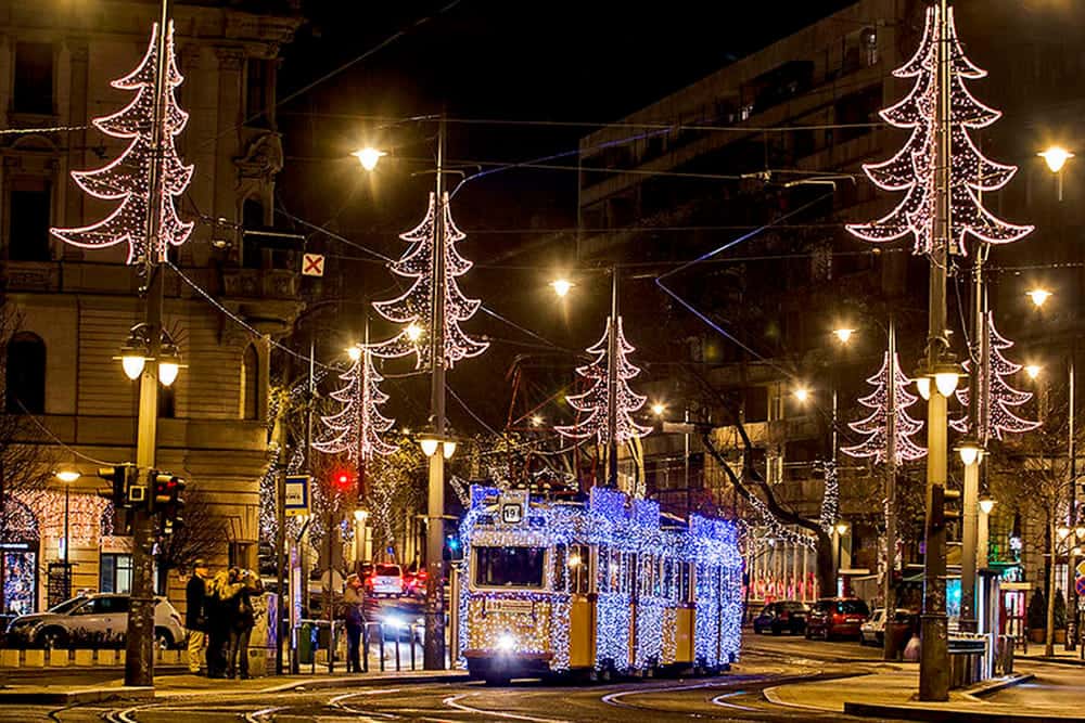 Zo mooi is Boedapest met kerst