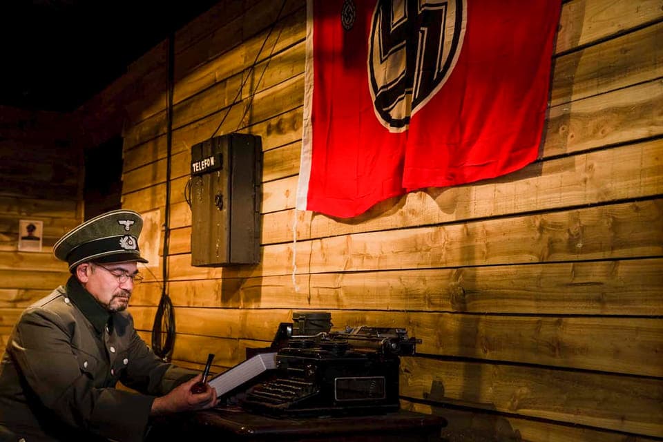 Jersey War Tunnels Wandel door ontelbare gangen